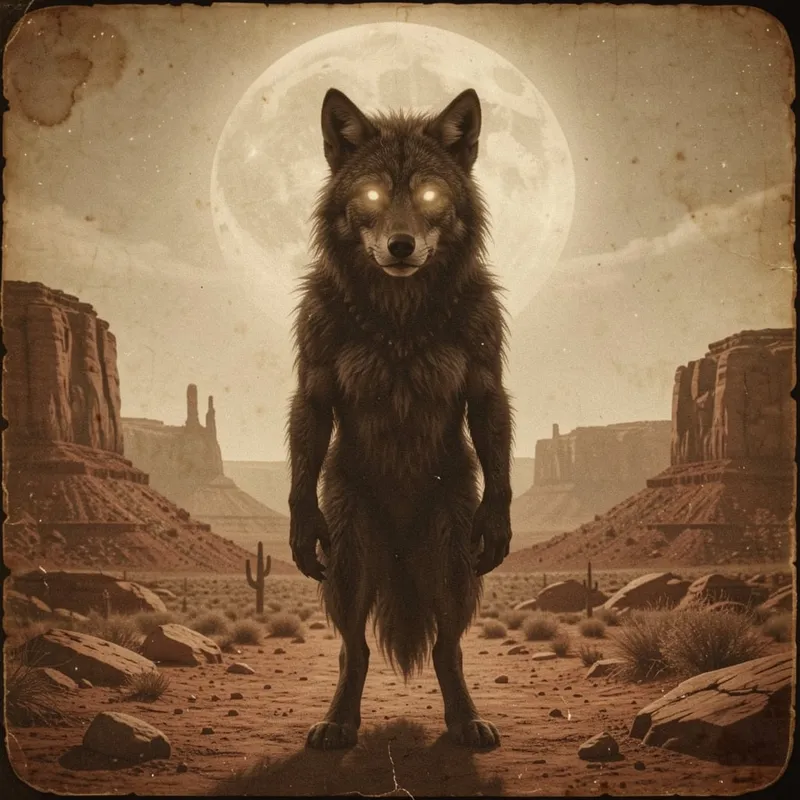 Evidence photo of Skinwalker