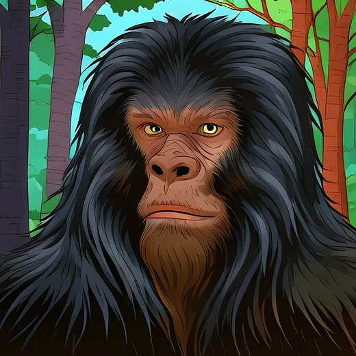 Evidence photo of Bigfoot